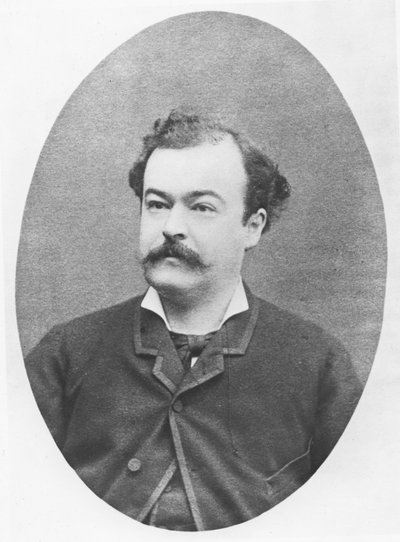 Porträt von Emile-Jean-Marie Gautier von Etienne Carjat
